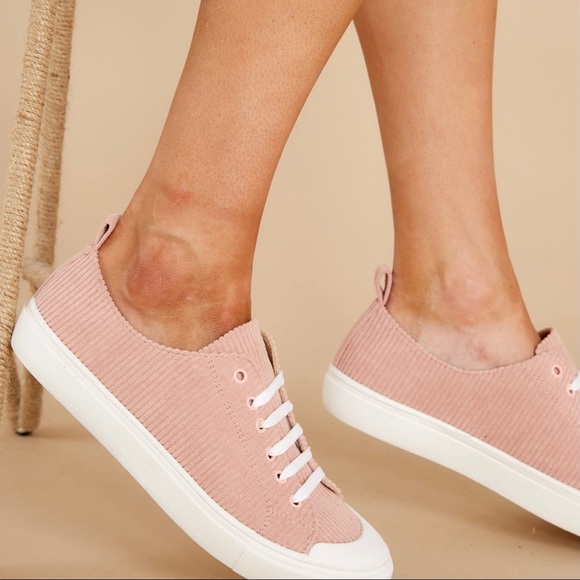 Light Pink Sneakers - Picture 3 of 3